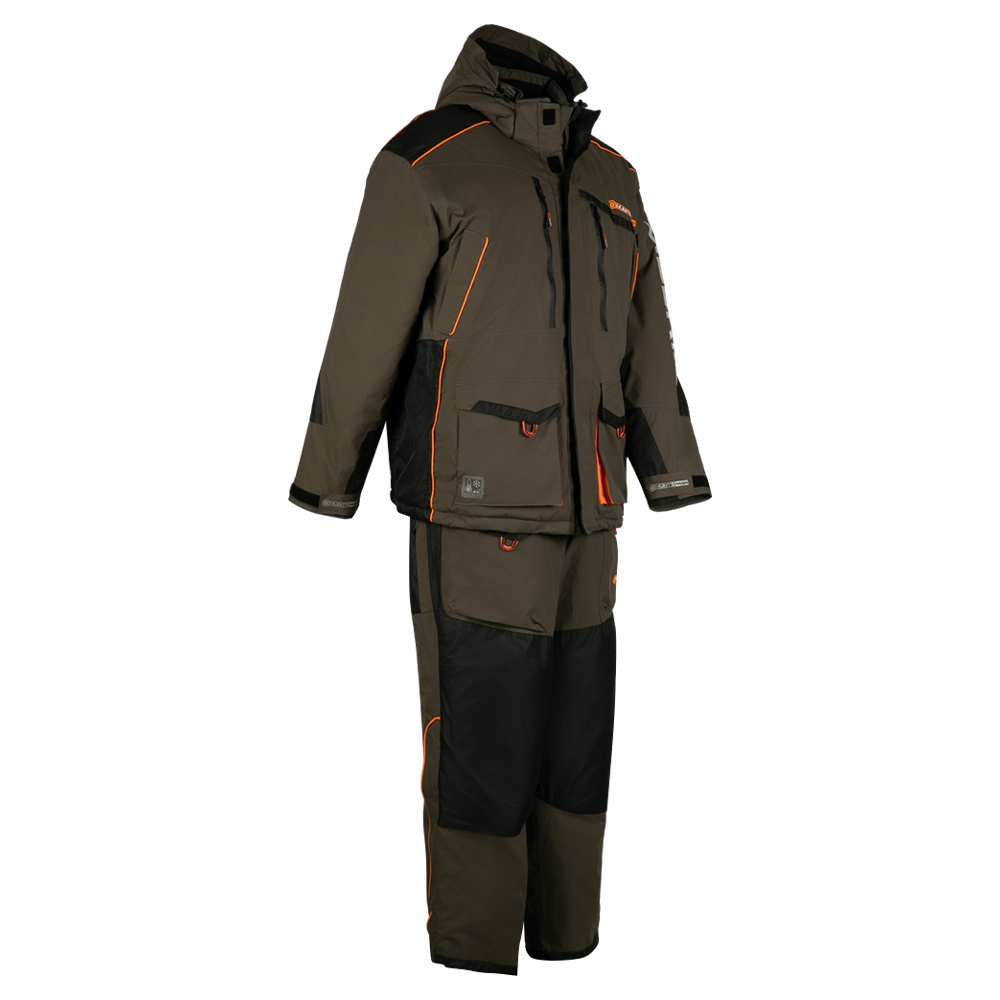 Костюм Huntsman Siberia цвет Хаки/Черный ткань Breathable р. 48-50/170-176. Фото №2