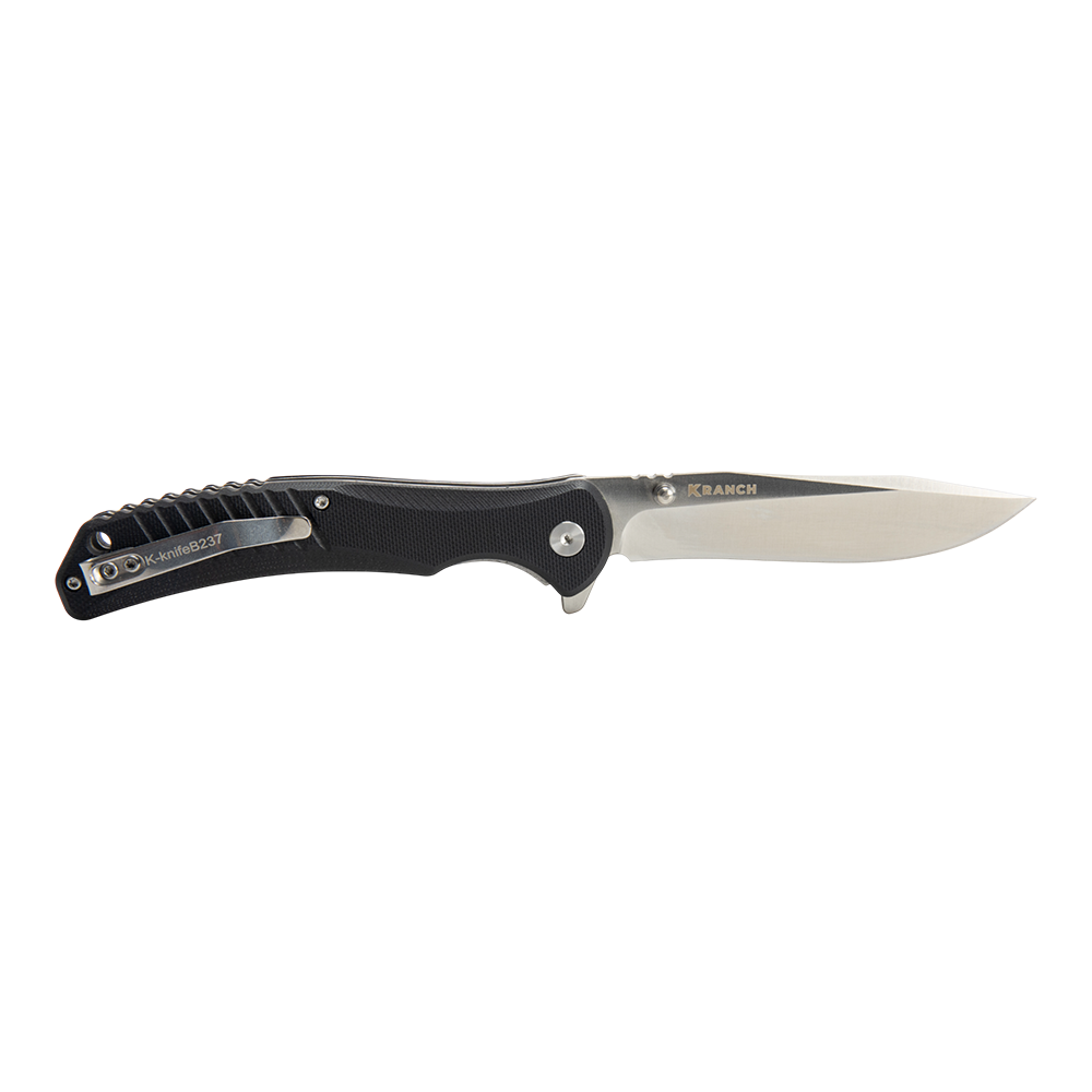 Нож складной Kranch B-237, клинок AUS8, рукоять G10 black. Фото №4