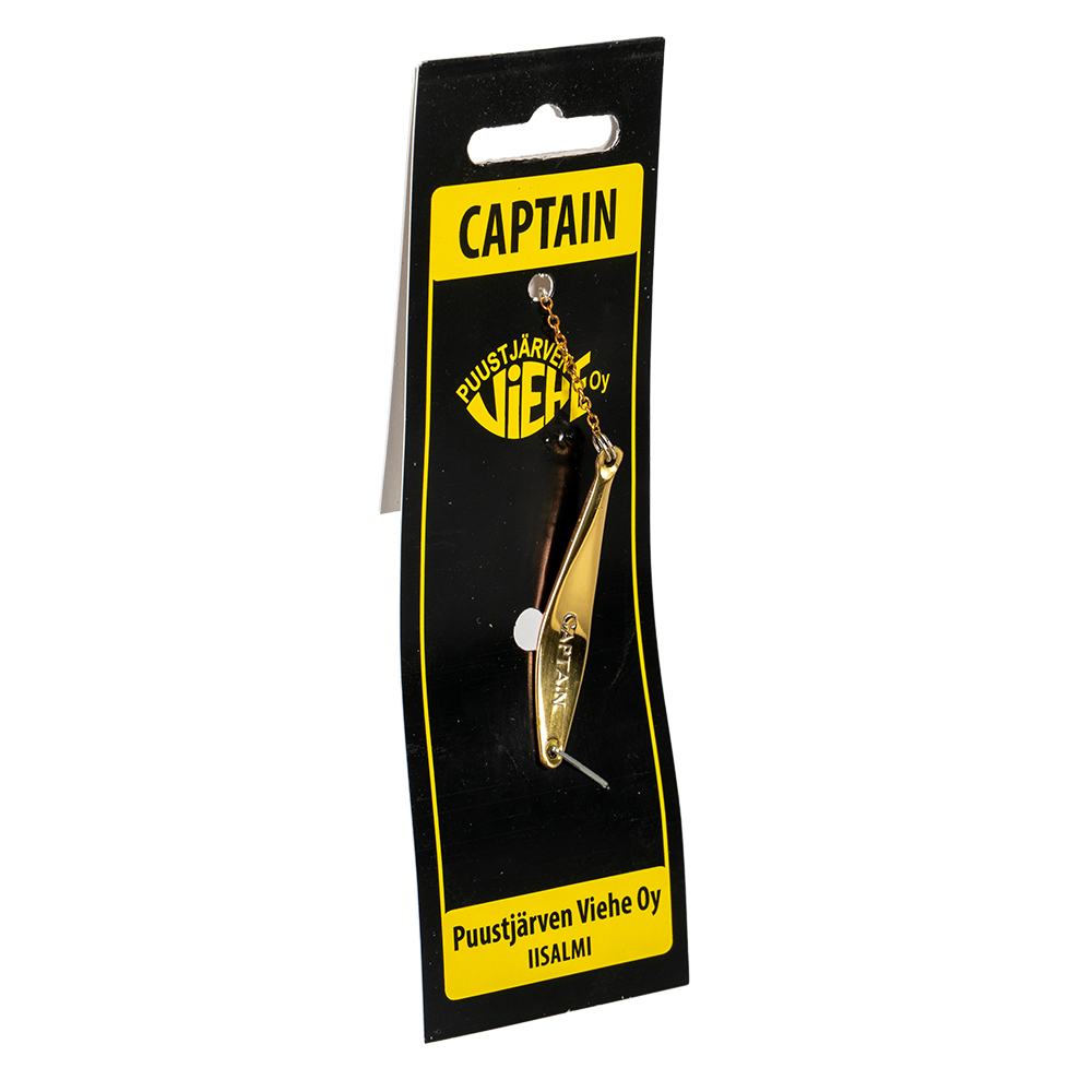 Блесна Puustjarven CAPTAIN 50мм, 6гр, цвет (MES/KUP) цепочка-крючок. Фото №2