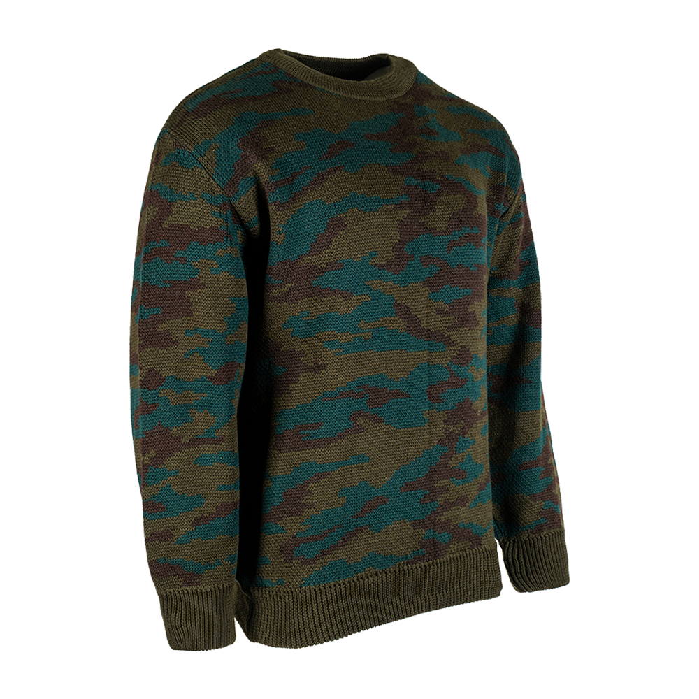 Джемпер п/ш круглый ворот (тёмно-зеленый камуфляж), р. 54. Фото №3 Джемпер п/ш круглый ворот (тёмно-зеленый камуфляж), р. 54. Фото №3