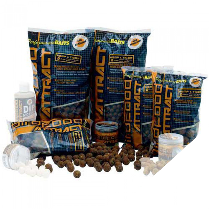 Бойлы тонущие Starbaits Perfomance Baits BIRD FOOD ATTRACT Long Life Boilies Hemp,Tiger 14мм, 1кг. Фото №2