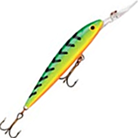 Воблер Rapala Down Deep Husky Jerk 120мм, 15гр, заглубление 2,4м-5,9м, цвет (FT). Фото №2