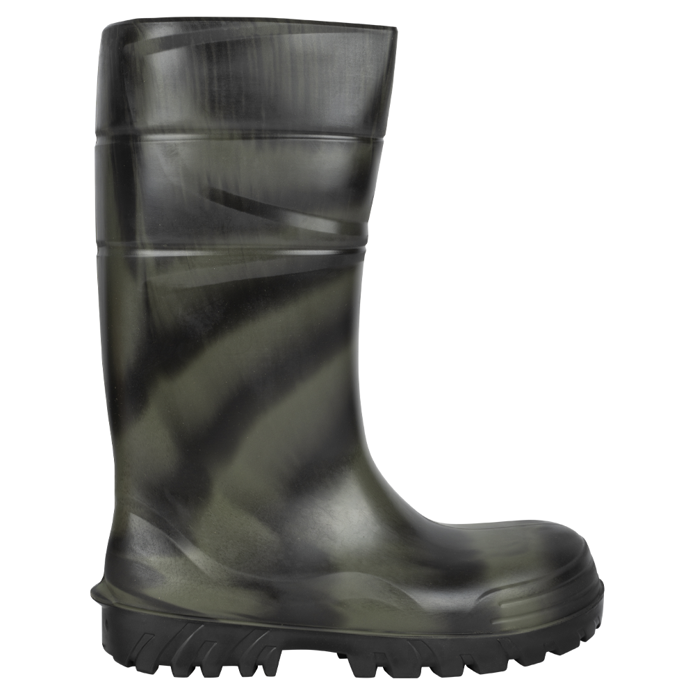 Сапоги TTLUX полиуретановые (цв. чёрно-зелёный) р. 46. Фото №2
