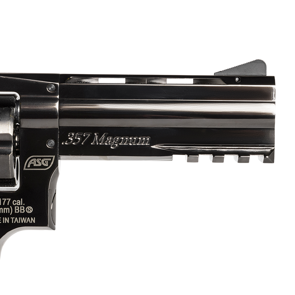 Револьвер пневматический ASG Dan Wesson 715 4" Steel grey, калибр 4,5 мм. Фото №4