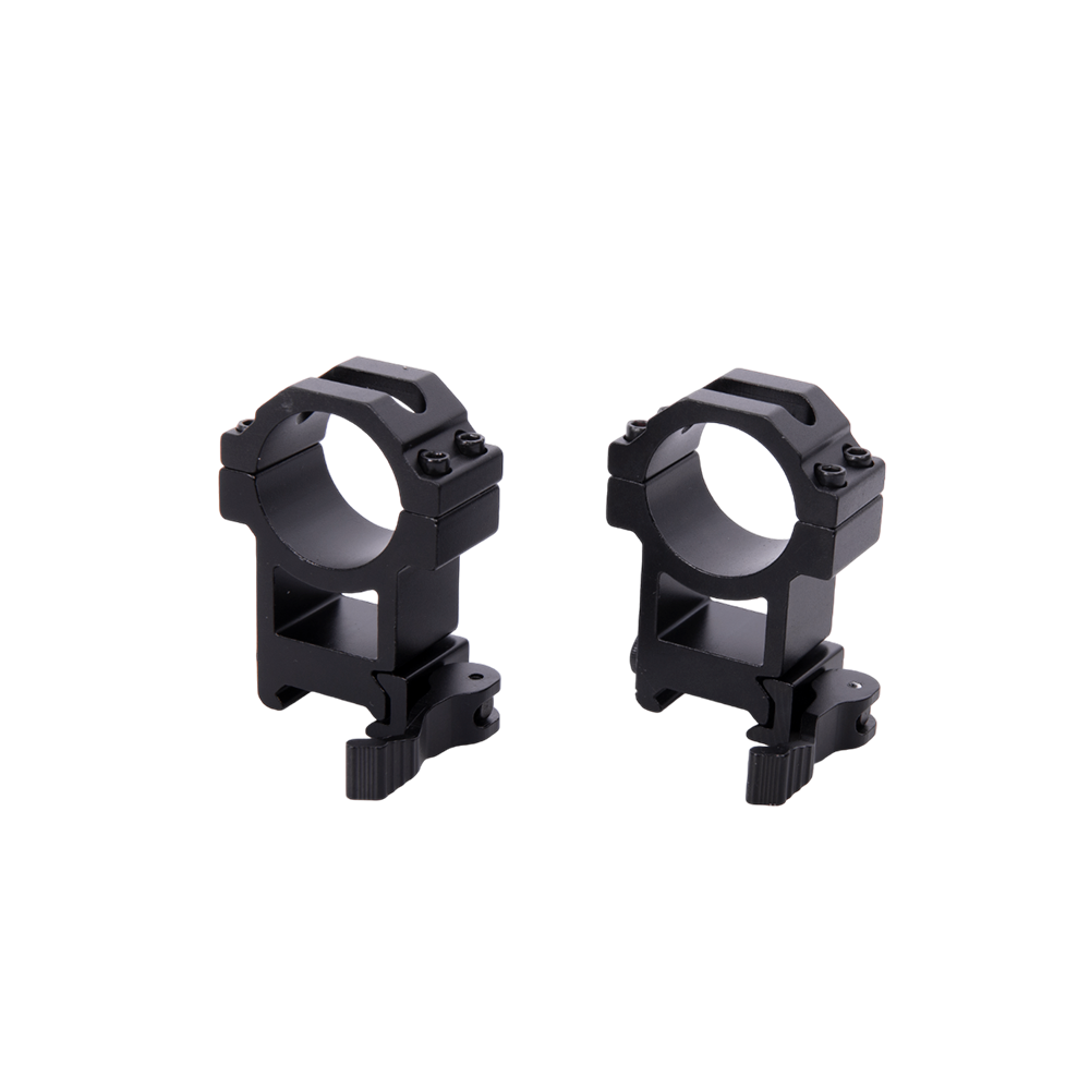 Кольца быстросъемные REMINGTON 30мм на Weaver высокие 25мм рычаг блистер. Фото №2
