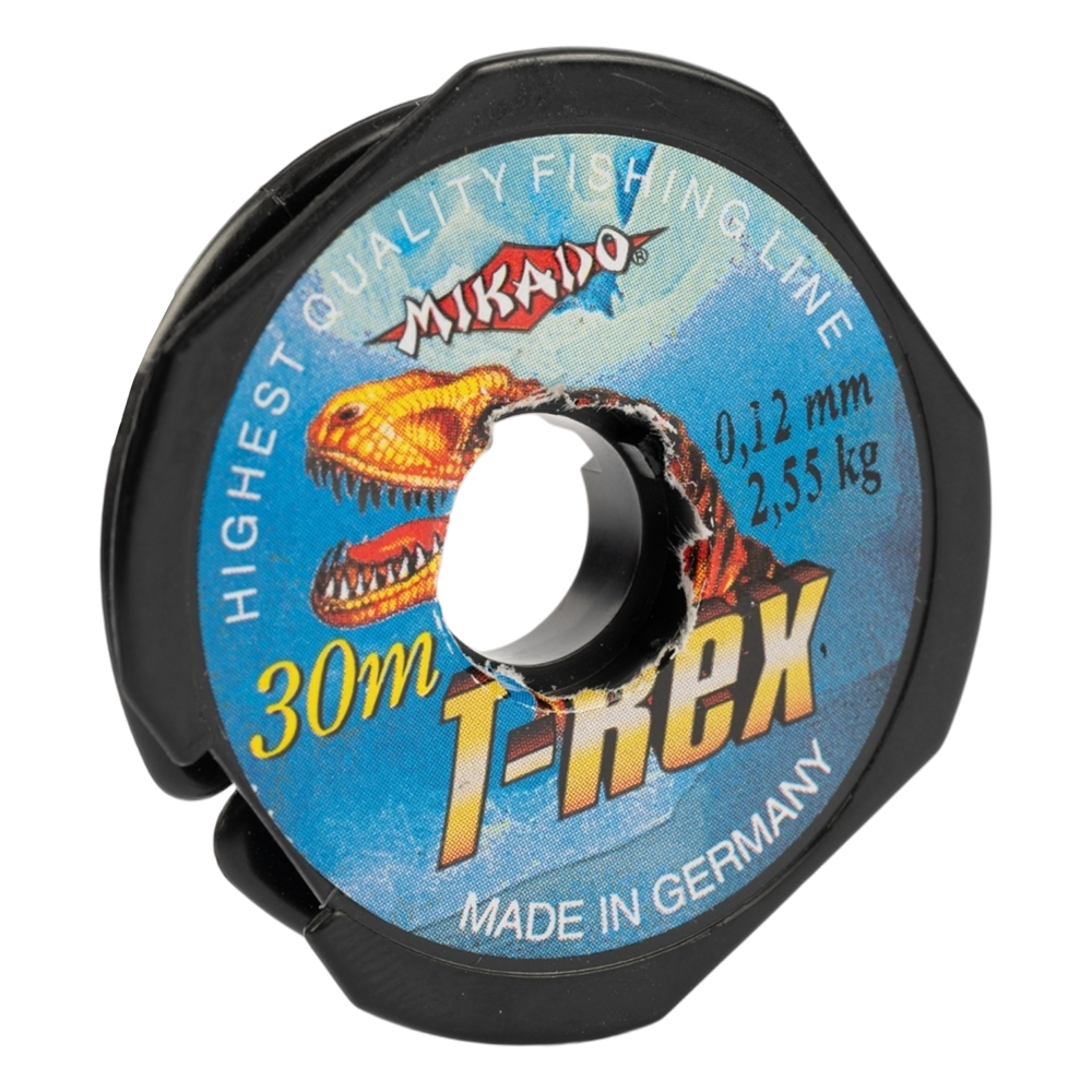 Леска "Mikado" T-REX 0.12 (30м). Фото №1