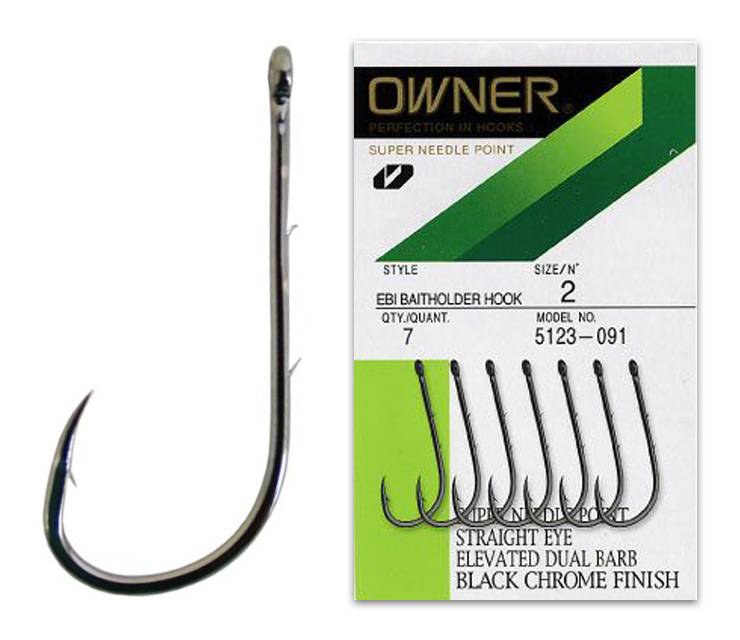 Крючок OWNER Eba Baitholder Hook №3/0. Фото №2