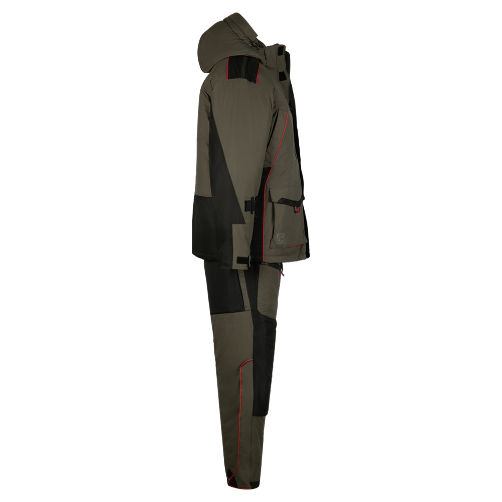 Костюм Huntsman Поплавок Siberia Floating цвет Хаки/Черный ткань Breathable. Фото №3