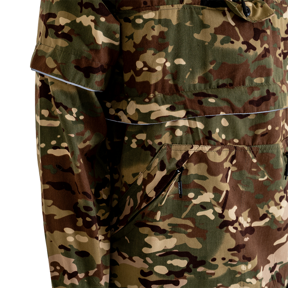 Костюм летний Huntsman Антигнус-Люкс (тк. Твил-Пич, цвет Мультикам) р. 52-54/170-176. Фото №7