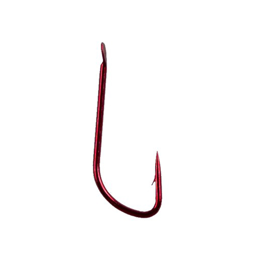 Крючки Kamasan B532-12 Crystal long shank red (10шт.). Фото №2