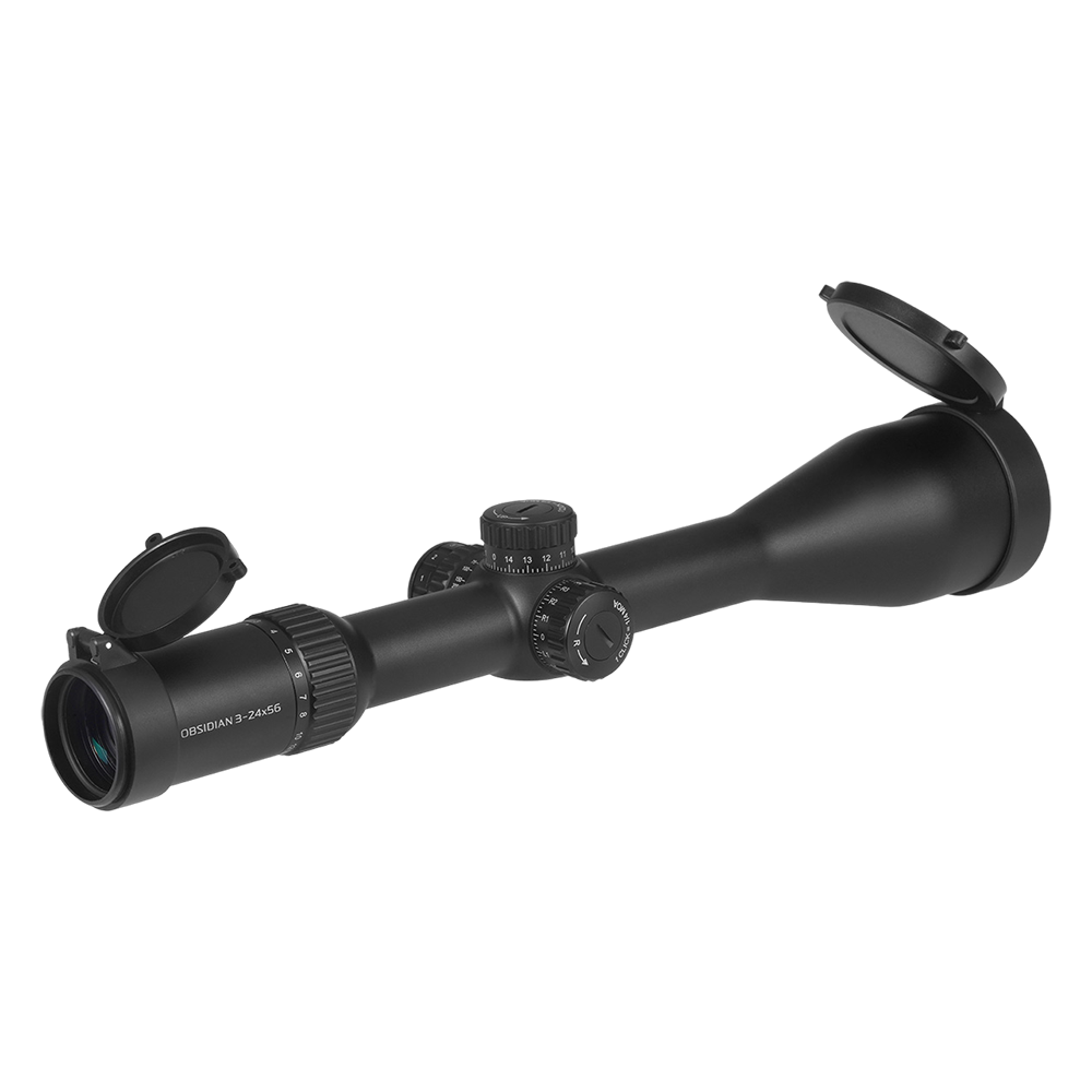Прицел Gaut Obsidian 3-24x56, SF-параллакс, сетка 31 (Half MD), подсветка красная, 30мм. Фото №1