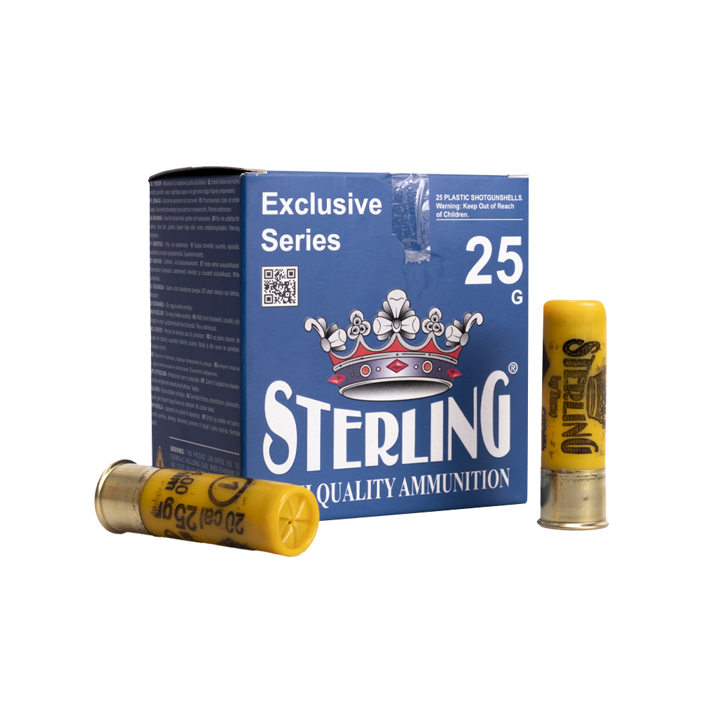 Патрон STERLING 20/70 № 1 25 гр. (в пачке 25 шт.). Фото №2