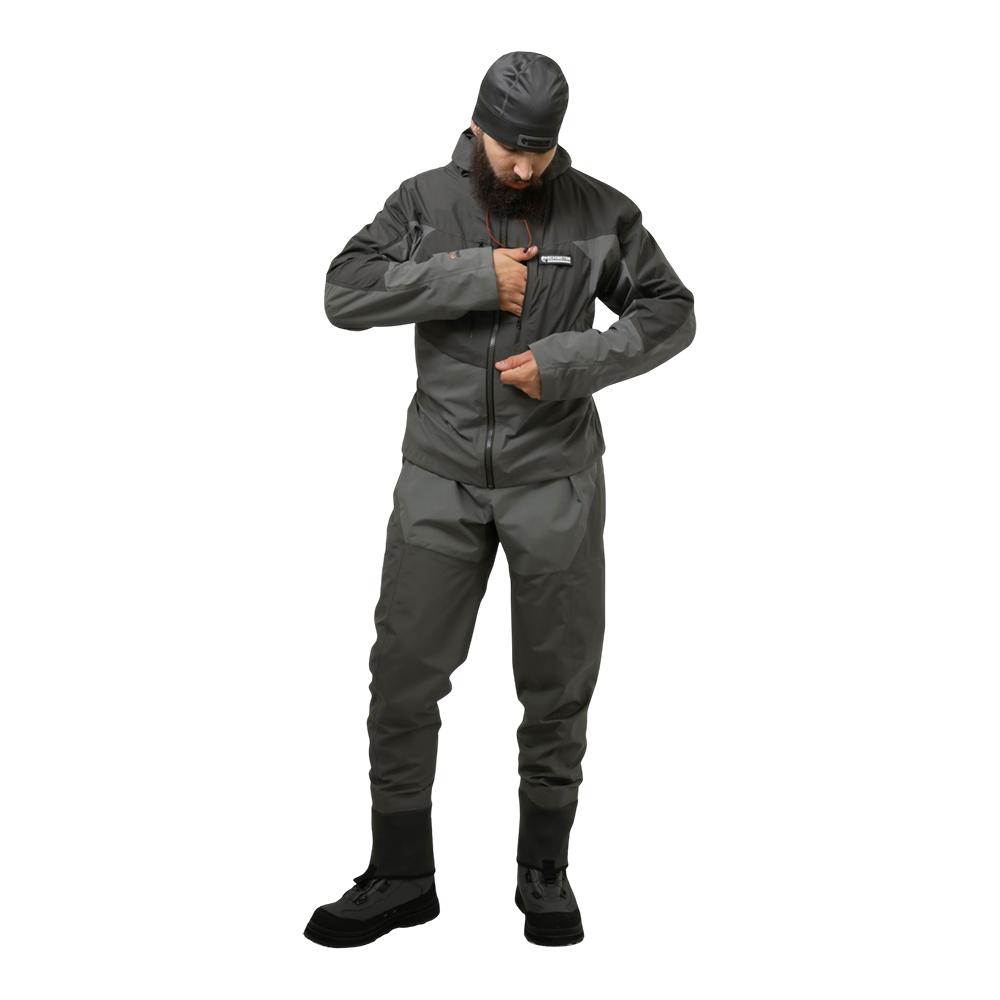 Куртка забродная Remington  Fishing  Rivers Black/Grey р. 3XL. Фото №4