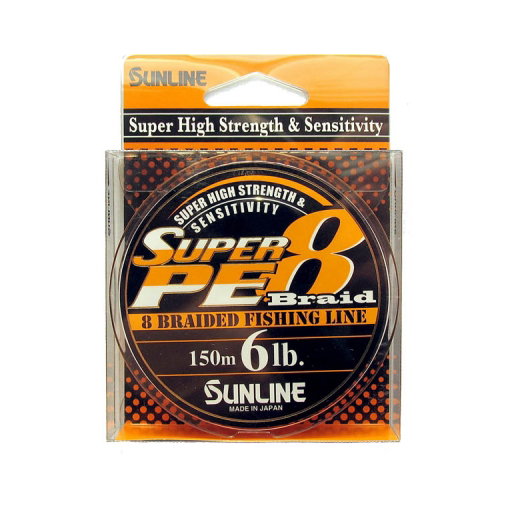 Шнур SUPER PE 8 BRAID 150M (ORANGE) 25LB. Фото №2