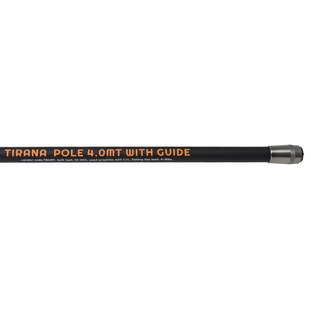 Удилище Tirana Bolognese 4м (40T,b/test 10-30g, fl/test 4-8 lbs). Фото №4
