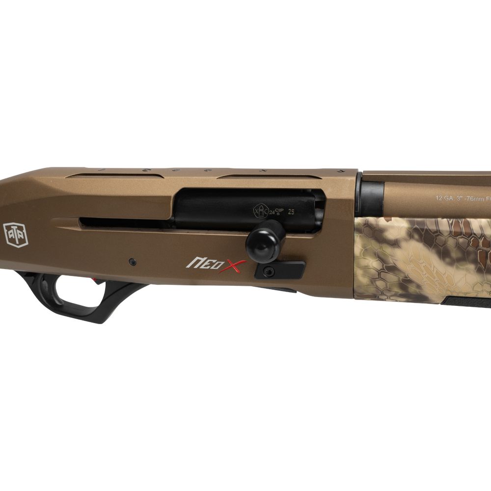 Ружье ATA Neo X Camo Kryptek Bronze Sporting, 12/76, 760 мм, 5+1 патронов. Фото №8 Ружье ATA Neo X Camo Kryptek Bronze Sporting, 12/76, 760 мм, 5+1 патронов. Фото №8