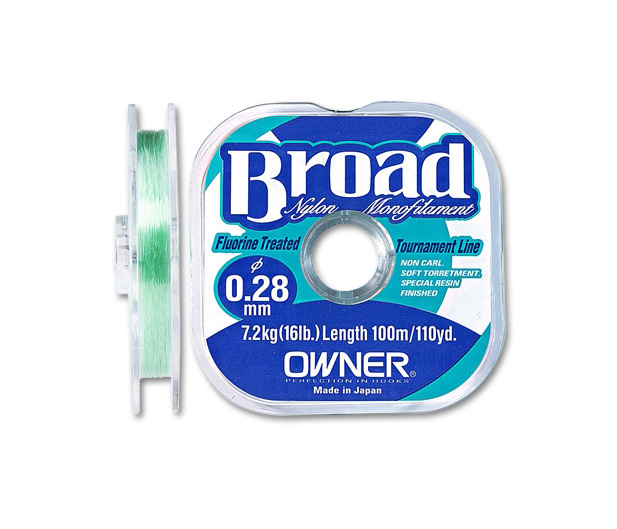 Леска Owner Broad Game SP 100м 0,30мм (олива). Фото №1