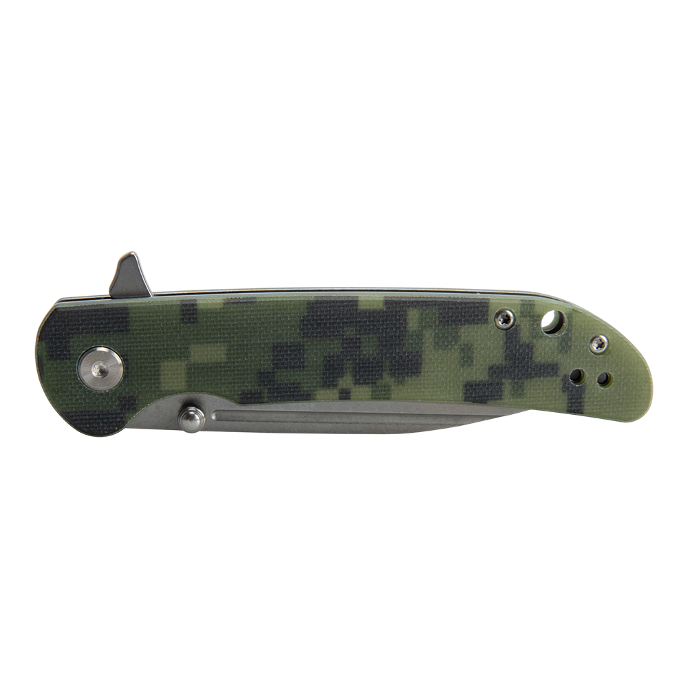 Нож складной Kranch C-125, клинок AUS8, рукоять G10 camo. Фото №3
