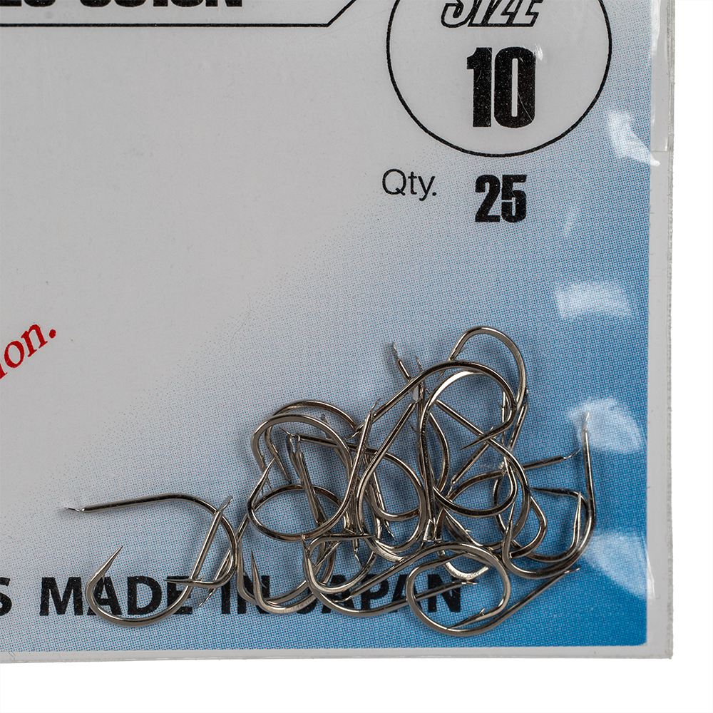Крючок Gamakatsu Hook LS-3610N Nickel №10. Фото №2