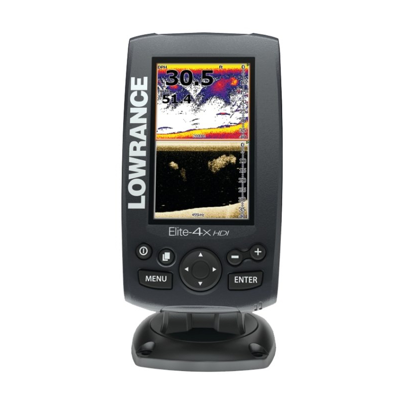 Эхолот Lowrance Elite-4x HDI W/XD 83/200/455/800. Фото №2