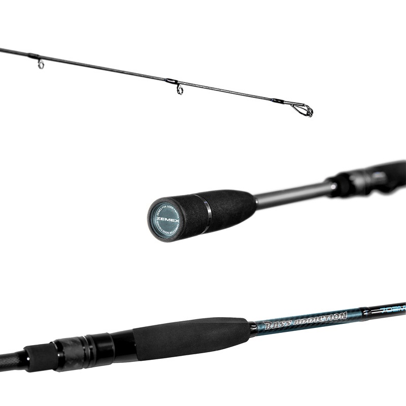 Спиннинг ZEMEX "BASS ADDICTION S-752M" 2,25 м 5,0-25,0гр.. Фото №1 Спиннинг ZEMEX "BASS ADDICTION S-752M" 2,25 м 5,0-25,0гр.. Фото №1