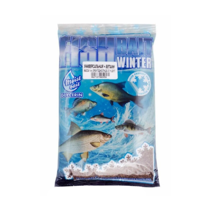Прикормка FishBait серия «ICE WINTER» 1 кг. Универсальная + бетаин. Фото №3