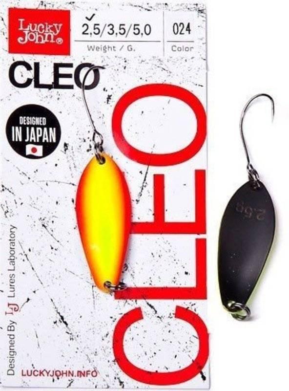 Блесна колеблющаяся Lucky John Cleo 31мм, 2,5гр, цвет (024). Фото №2