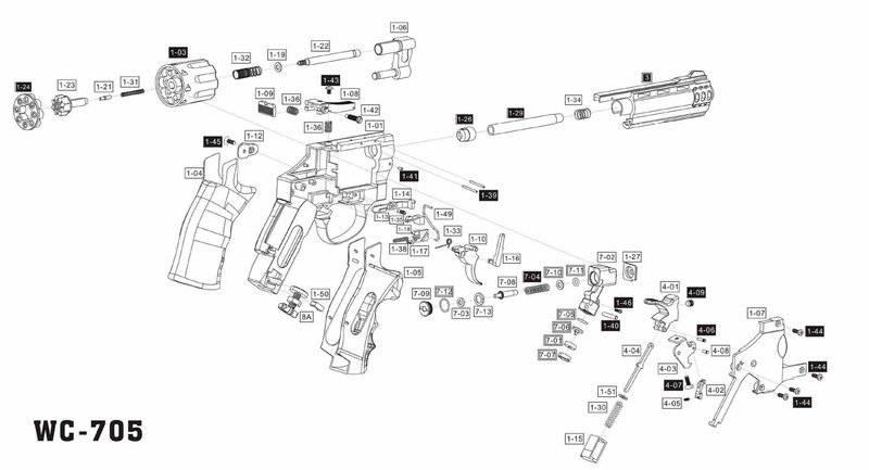 Корпус ствола к Borner Sport 705