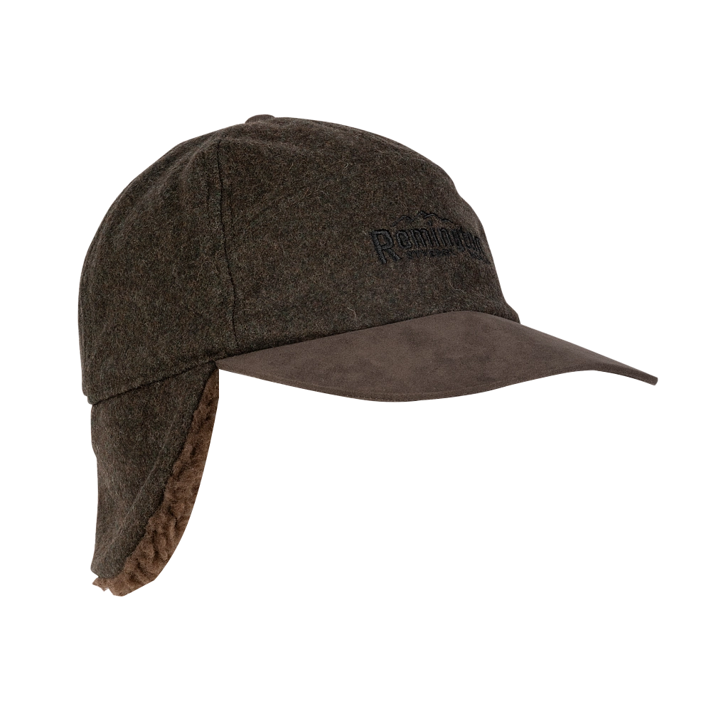 Шапка Remington Еarflaps baseball cap brown р. S/M. Фото №1