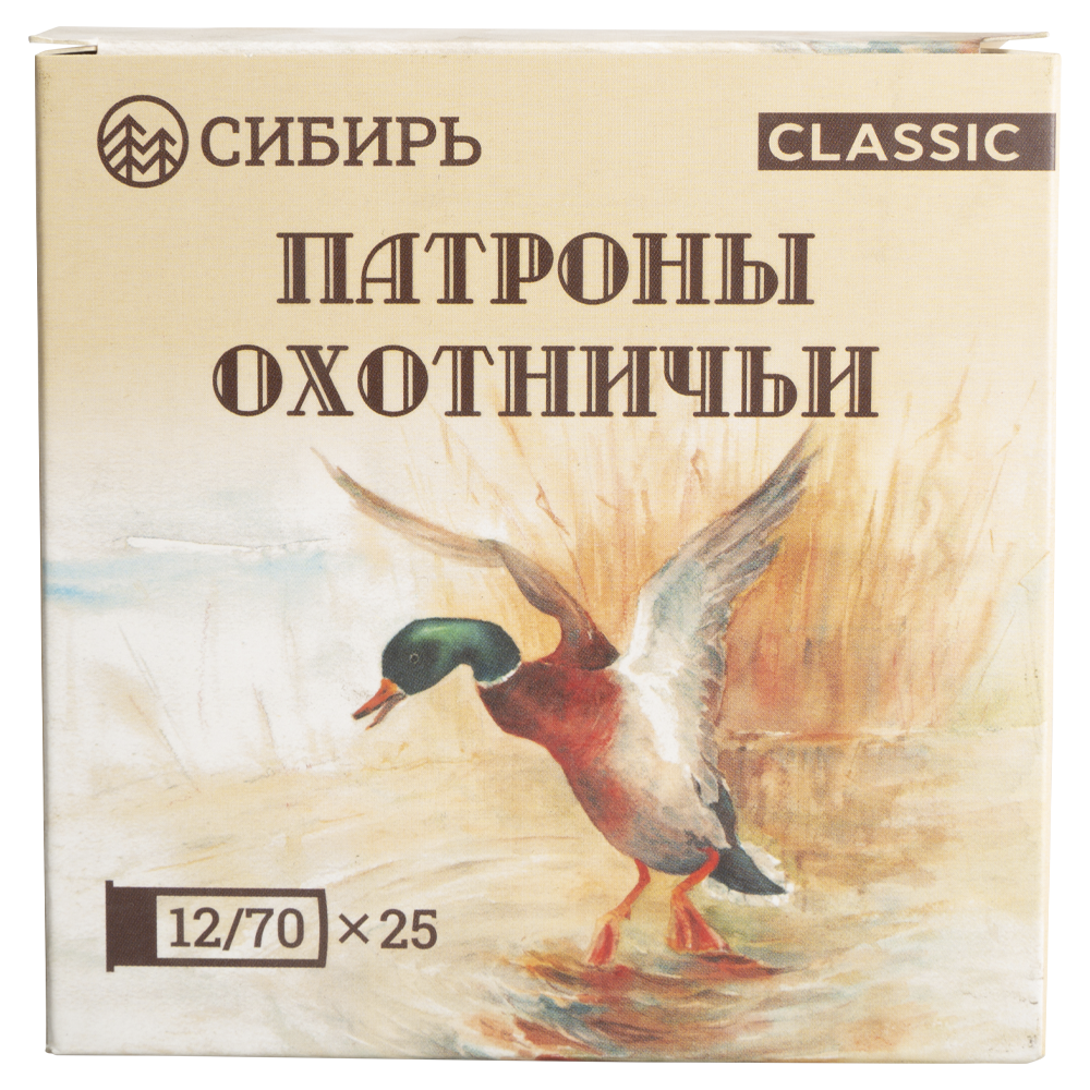 Патрон СИБИРЬ 12/70 охотничий дробовой 32г б/к №5 (CX-2000) (пачка 25 шт) (в коробке 250шт). Фото №5