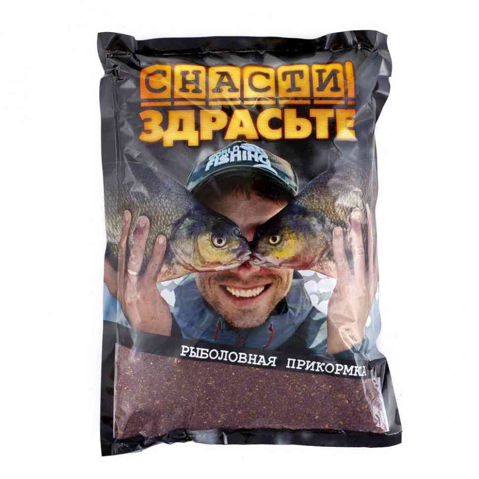 Прикормка «СНАСТИ ЗДРАСЬТЕ!» Чёрный хлебушек, 800гр. Фото №2