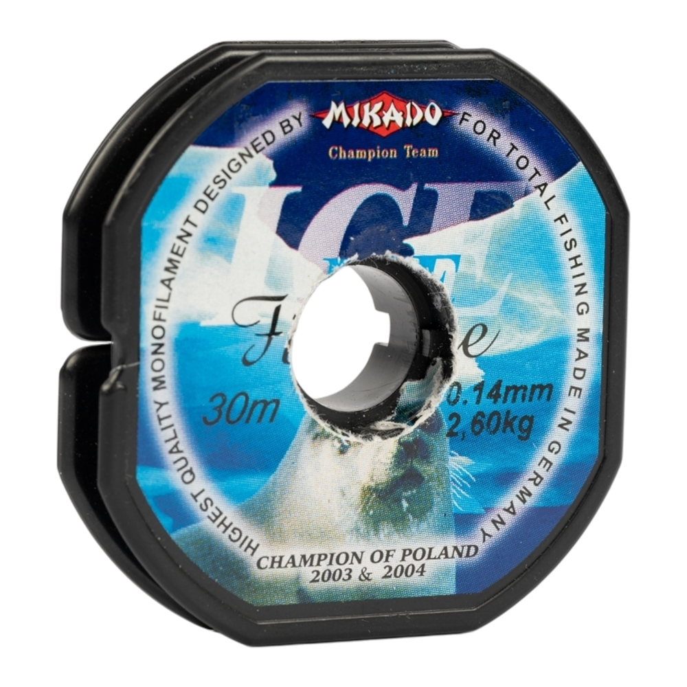 Леска "Mikado" Fine Line Ice 0.14 (30м). Фото №1 Леска "Mikado" Fine Line Ice 0.14 (30м). Фото №1