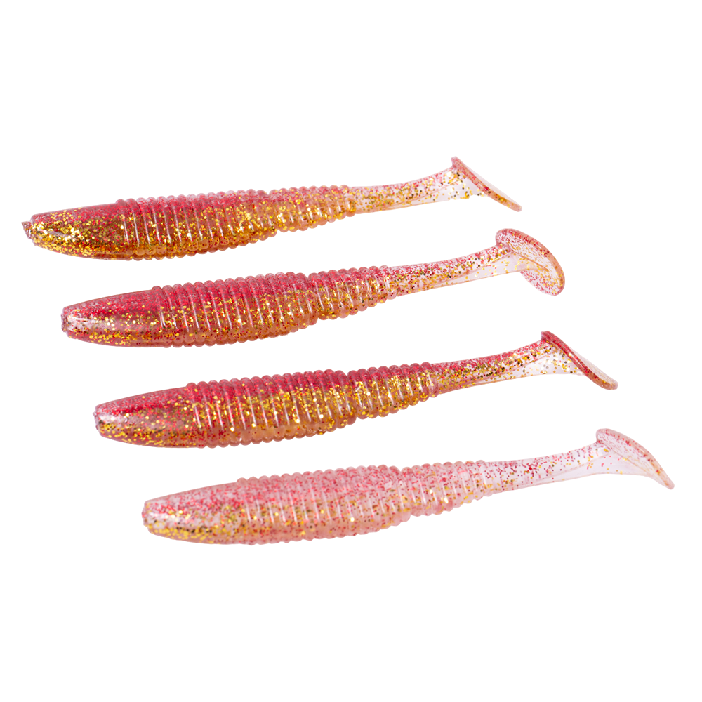 Виброхвост MADFISH Tail Shaker 110мм (4 шт. уп.) цвет 004. Фото №4