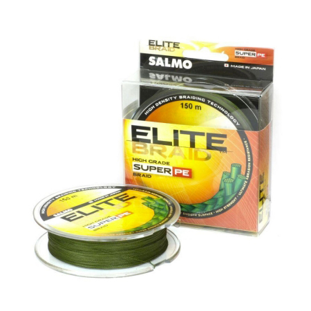 Леска плетёная Salmo ELITE BRAID Green 125/011. Фото №1
