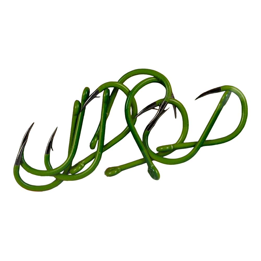 Крючок Gamakatsu Hook A1 G-CARP Camougreen Specialist №06. Фото №3