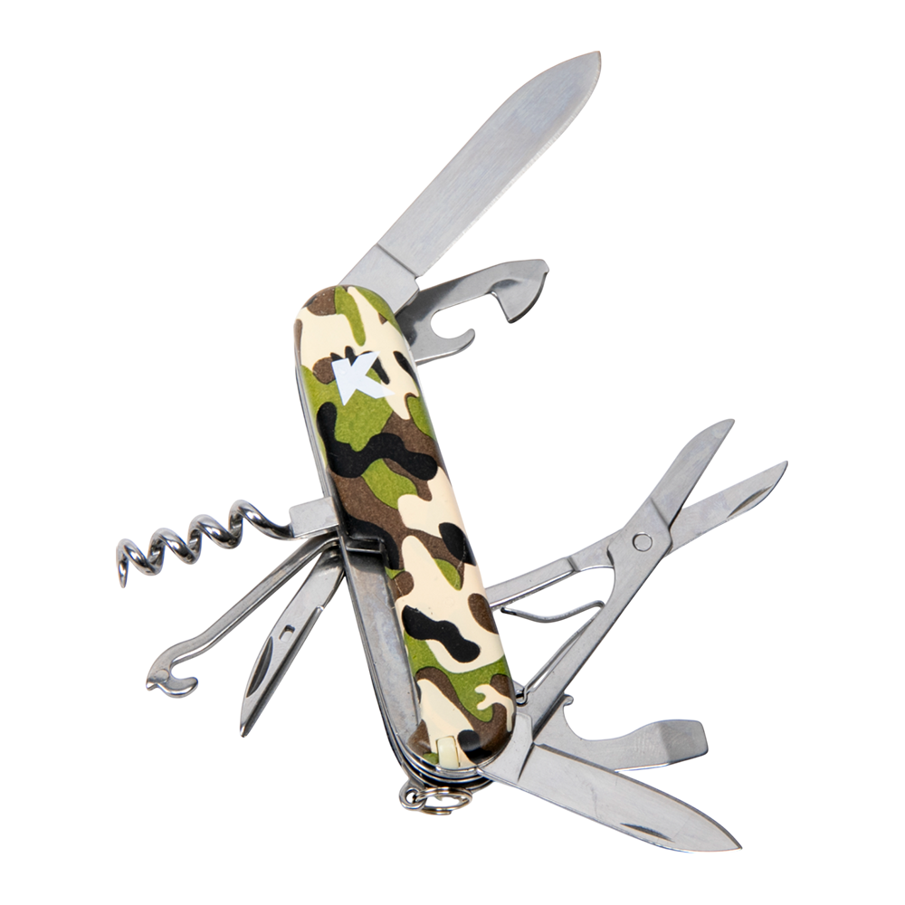Нож складной туристический Kranch C-109, camo. Фото №3
