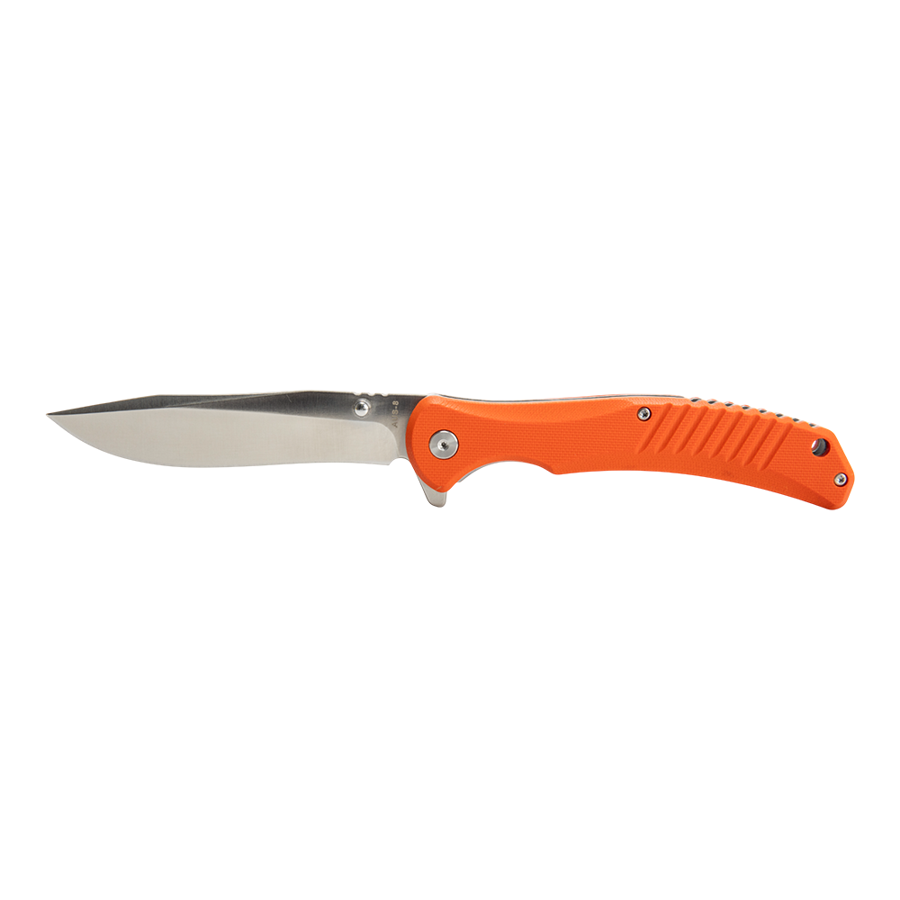 Нож складной Kranch R-237, клинок AUS8, рукоять G10 red. Фото №1