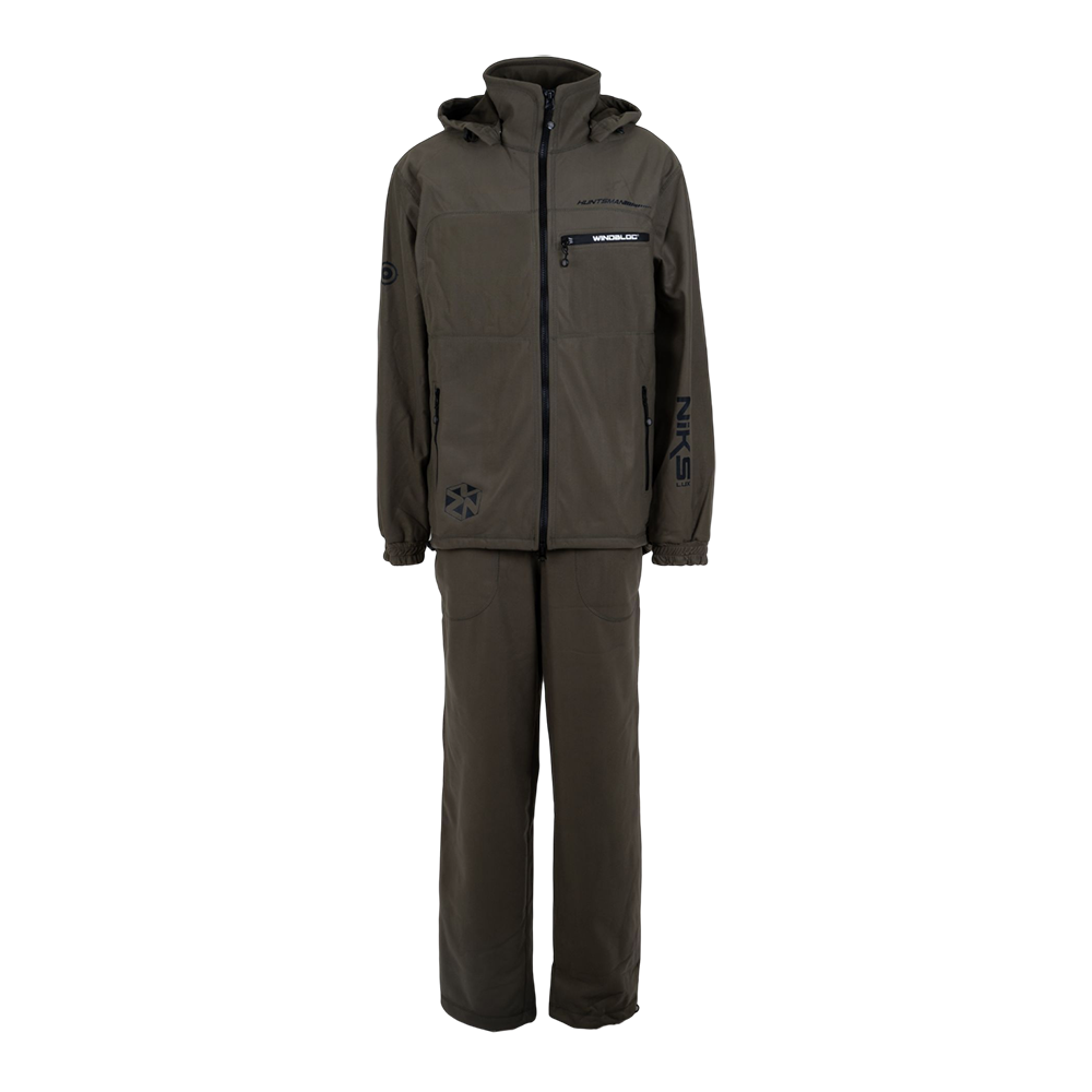 Костюм Huntsman Никс-Люкс ткань Alova Windblock цвет Хаки р. 52-54/182-188. Фото №1