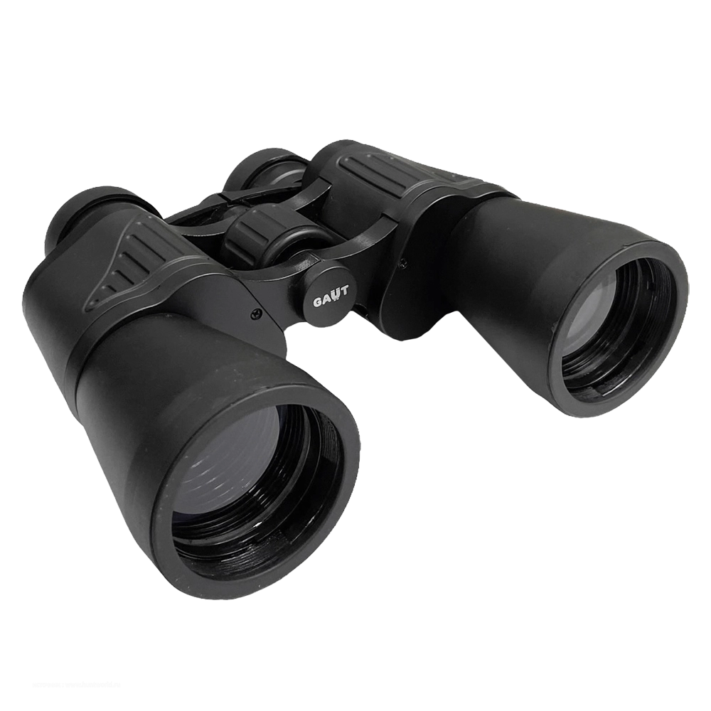 Бинокль GAUT Vega 12x50, Porro-призмы BK7 черный. Фото №2