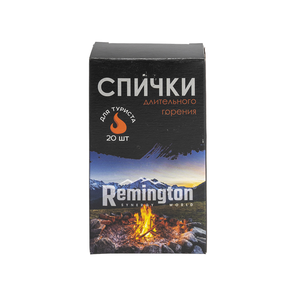 Спички Remington SW длительного горения (для туриста) 20 шт. Фото №1