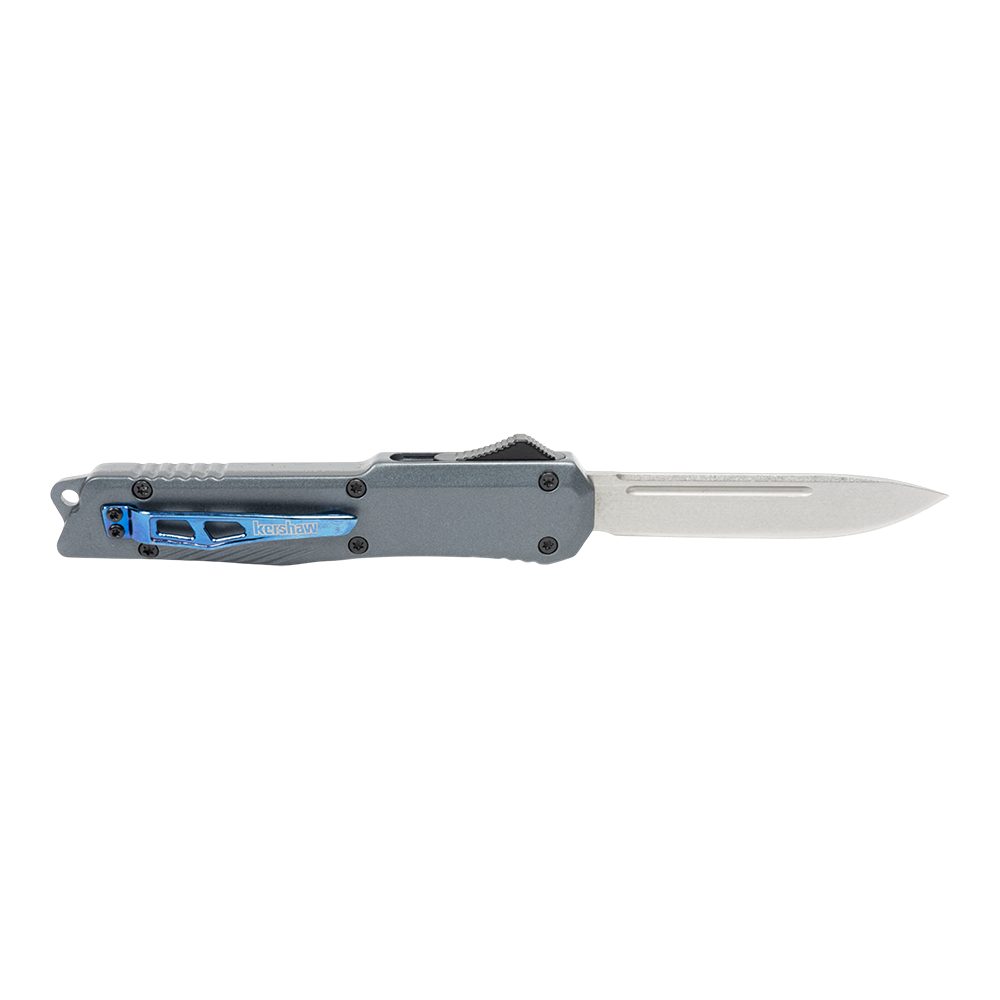 Нож складной фронтальный "Kershaw" KX-5, клинок нержавеющая сталь, рукоять металл (Ярхант). Фото №2