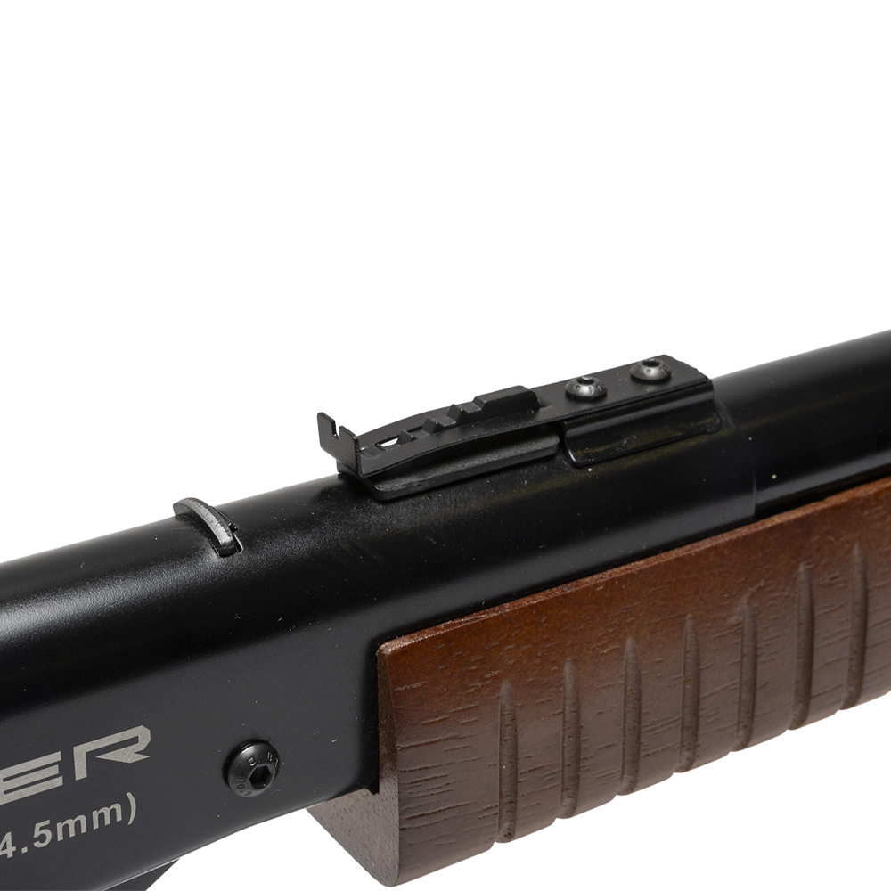 Винтовка пневм. Borner Lever Action (скоба Генри, дерево, XS-V0W02) кал. 4.5 мм, 3 Дж.. Фото №6