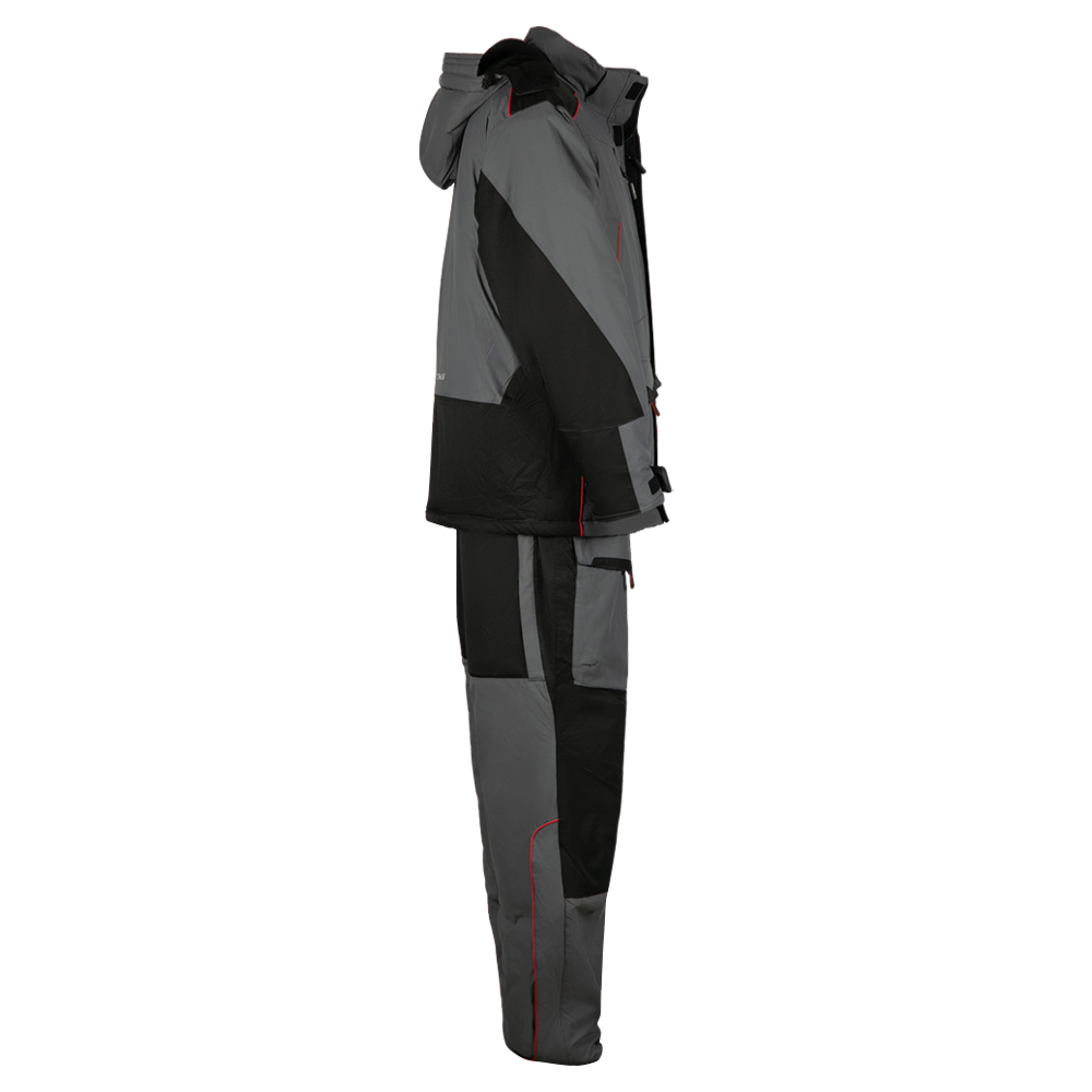 Костюм Huntsman Siberia цвет Серый/Черный ткань Breathable. Фото №3