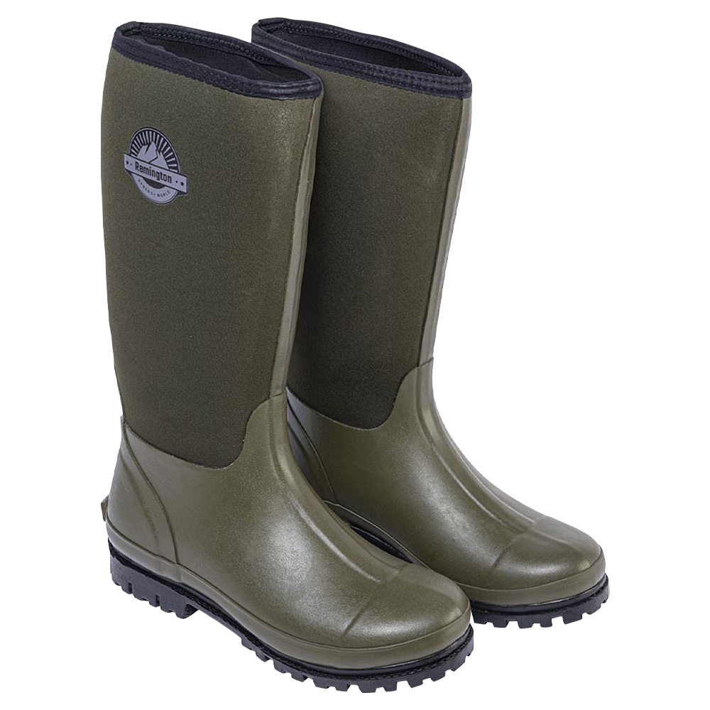 Сапоги Remington Men Tall Rubber Boots, цвет: зеленый р. 40. Фото №1