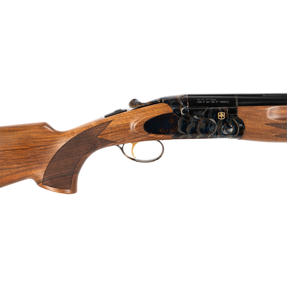 Ружье ATA SP Superior II (сталь, фальдоски, цветная калка), 12/76, 760 мм, орех 2 кл., кейс. Фото №3