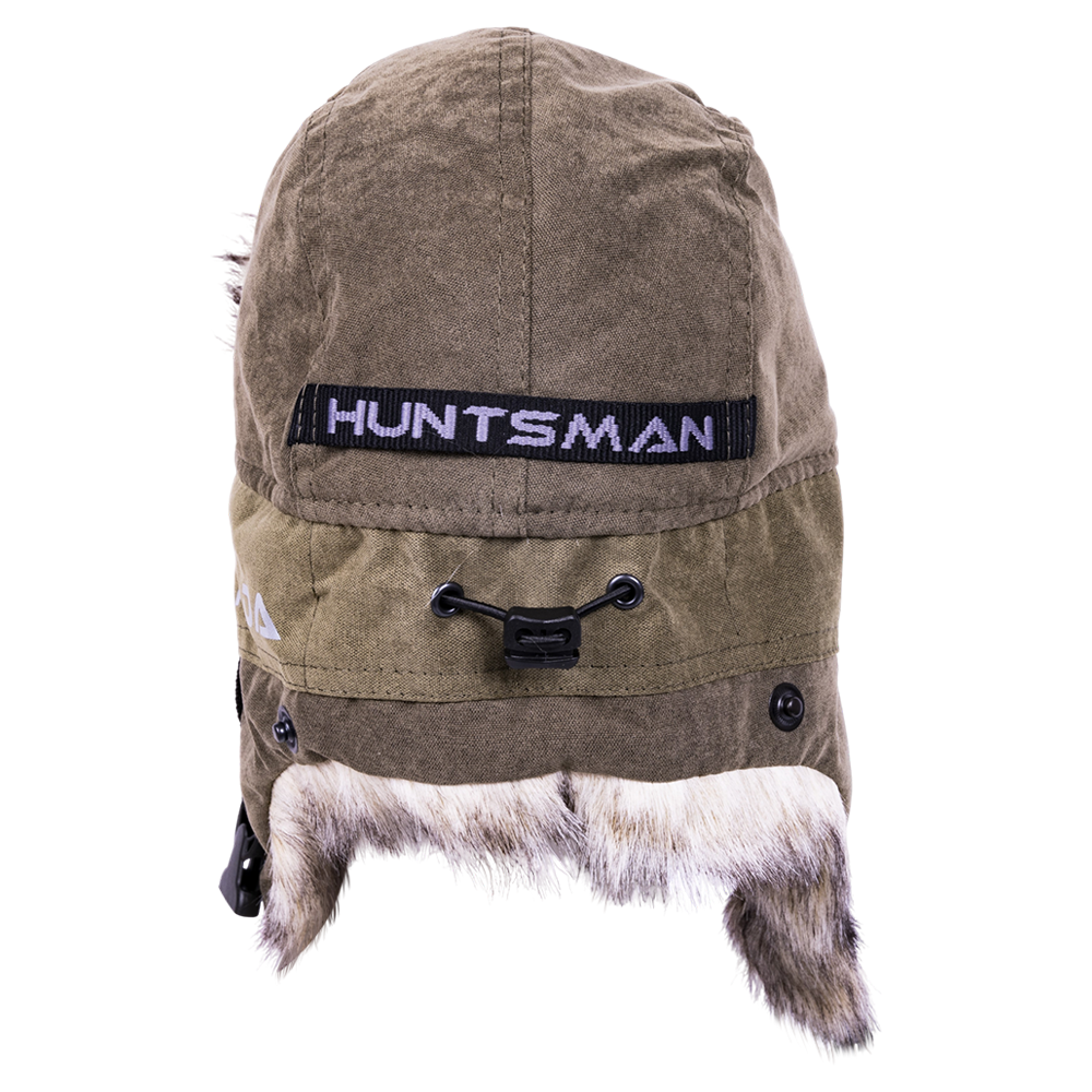 Шапка ушанка Huntsman Канада (цв. хаки, тк. Finlandia) р. 58-60. Фото №3