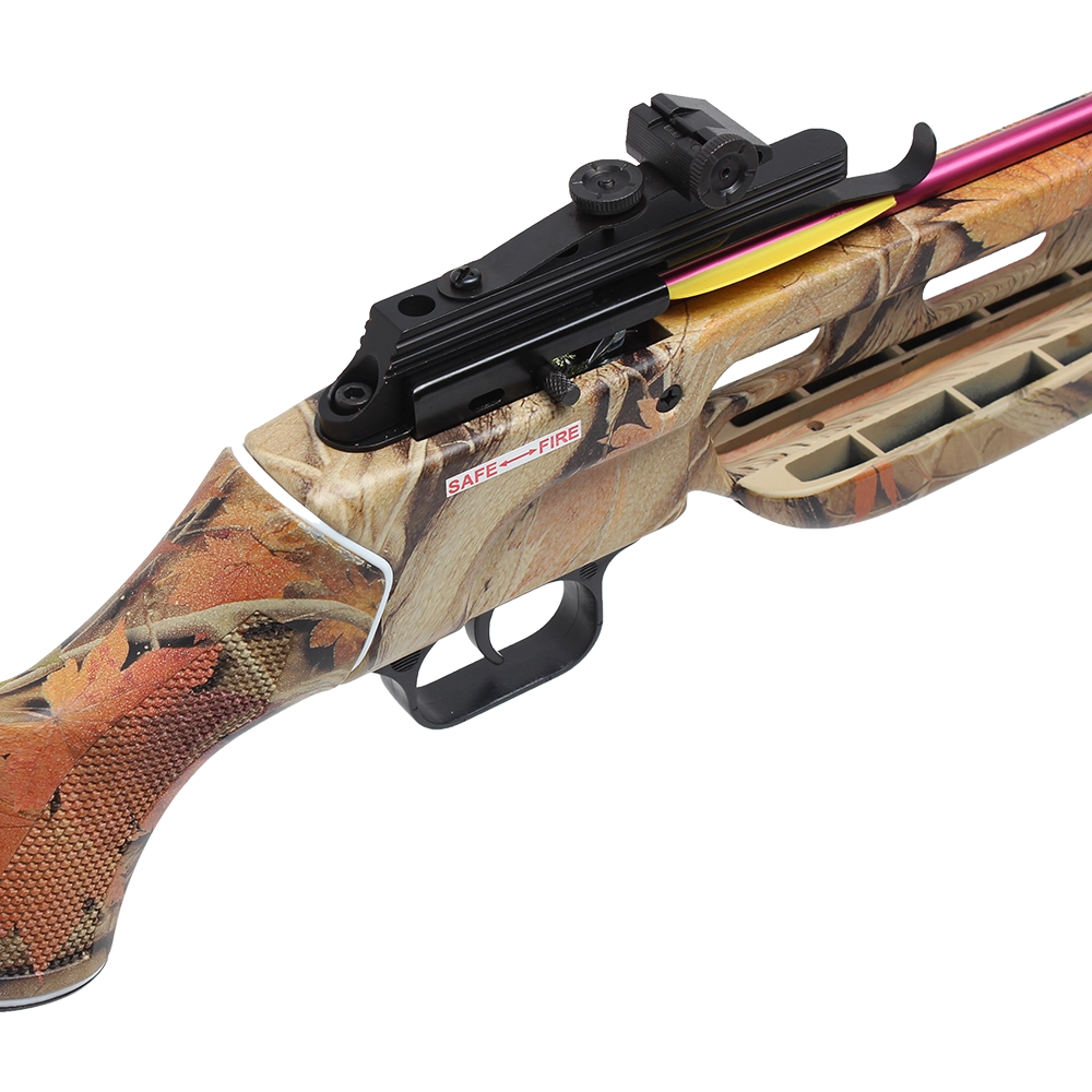 Арбалет Remington 150А2, рекурсивный, autumn camo (без плеч), тетива, стремя, крепеж, стрелы 2 шт., зако. Фото №4
