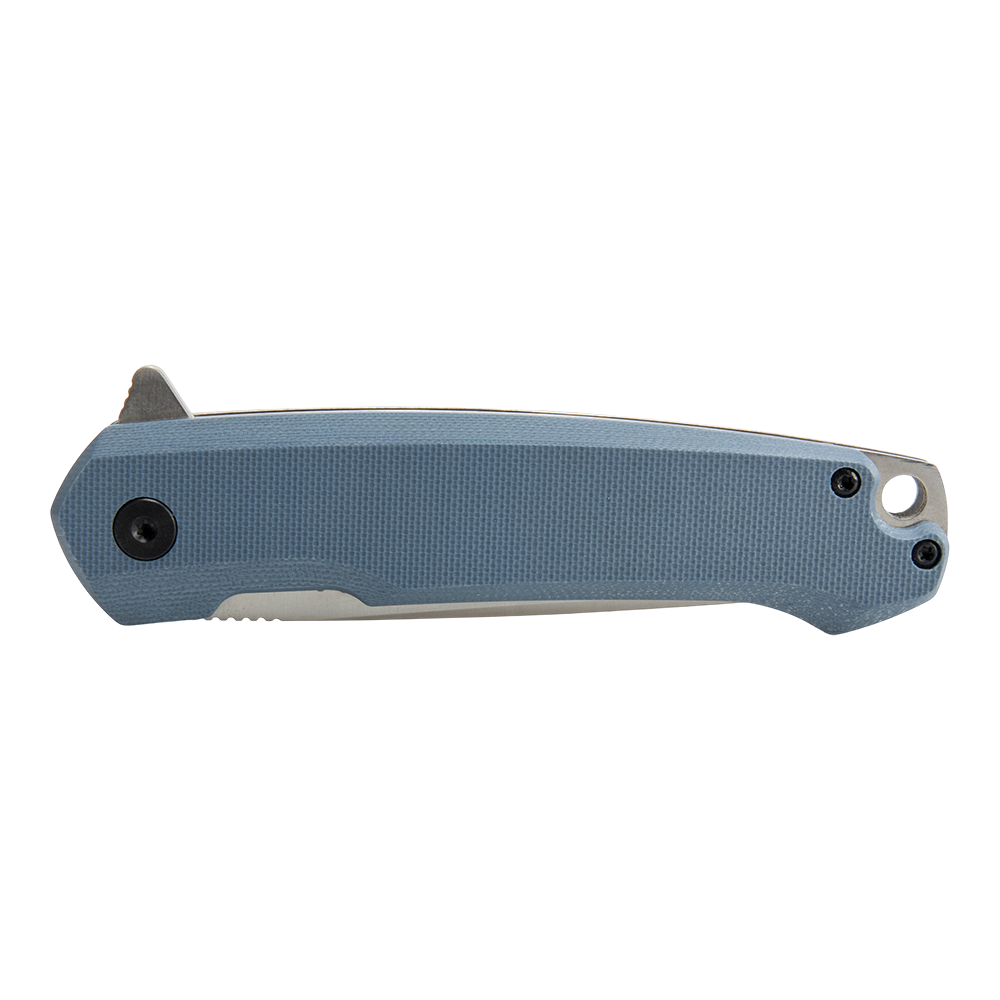 Нож складной Kranch BL-234, клинок AUS8, рукоять G10 blue. Фото №3