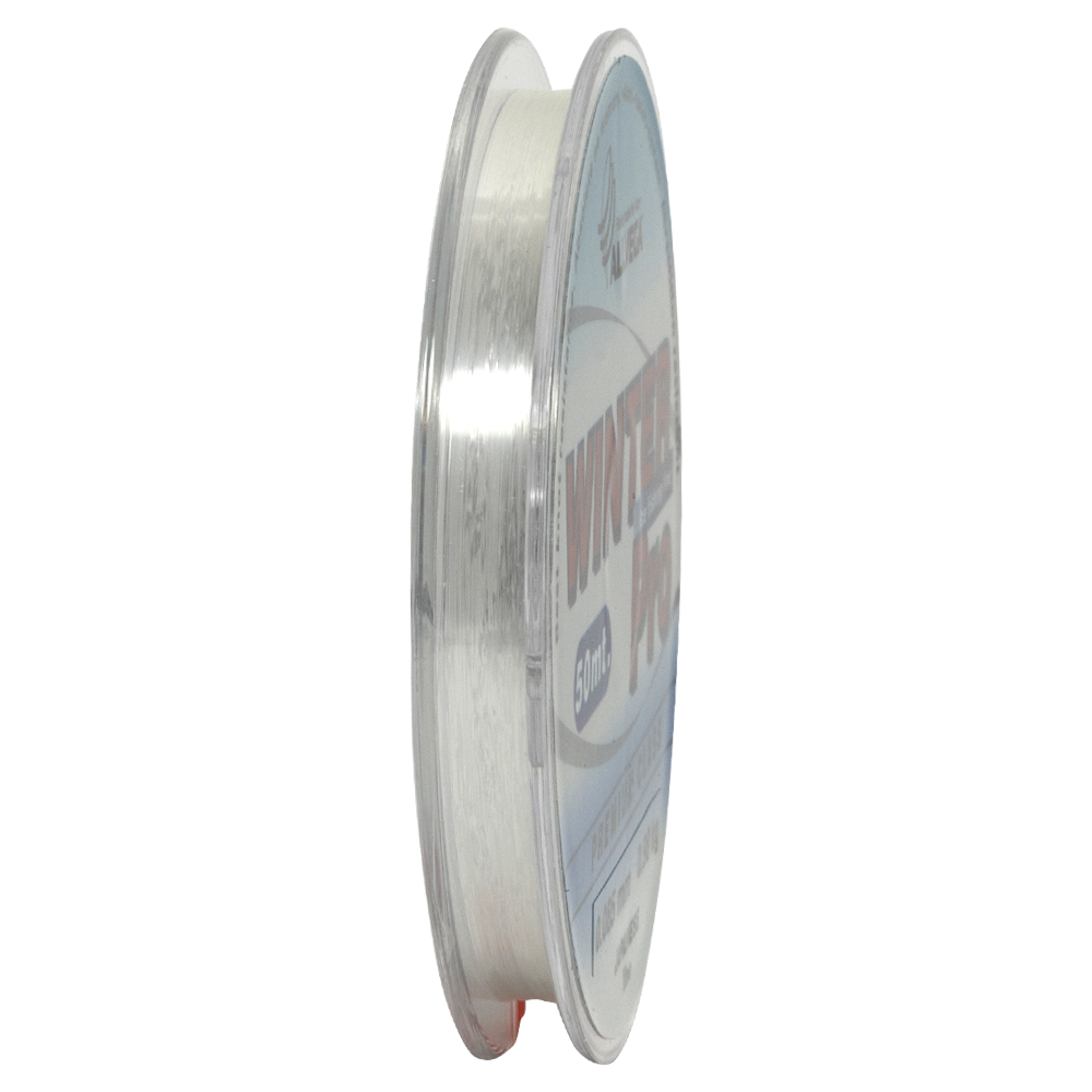 Леска ALLVEGA поводковая «Winter Pro» 50m 0.085mm (0.98кг) прозрачная (WPRO5085). Фото №3