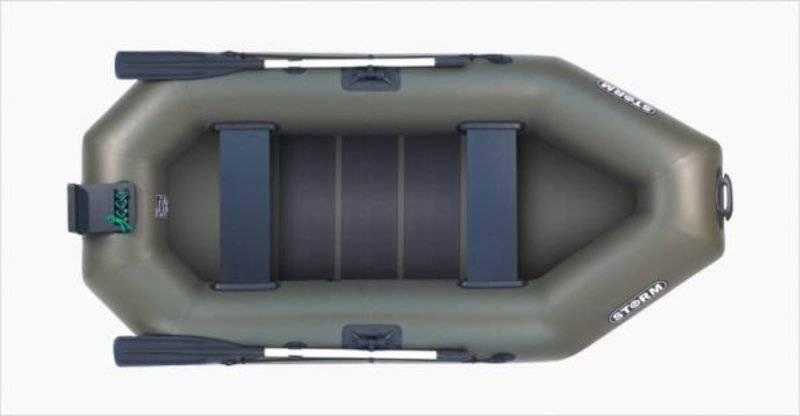 Лодка надувная ПВХ Aqua-Storm St260-34 ПС оливковая . Фото №2